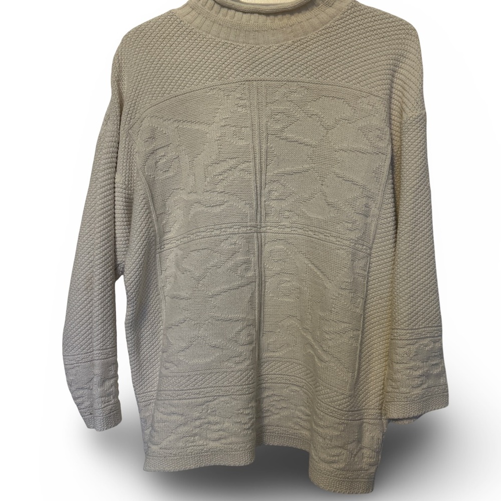 Beige Vintage Sweater